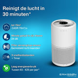 Erikssøn Luchtreiniger Air Pure Prime wit - 70 m3/u - Erikssøn