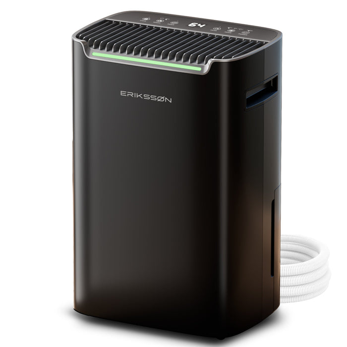 Erikssøn Luchtontvochtiger - Dry Pro Plus - Tot 20L/dag - Zwart