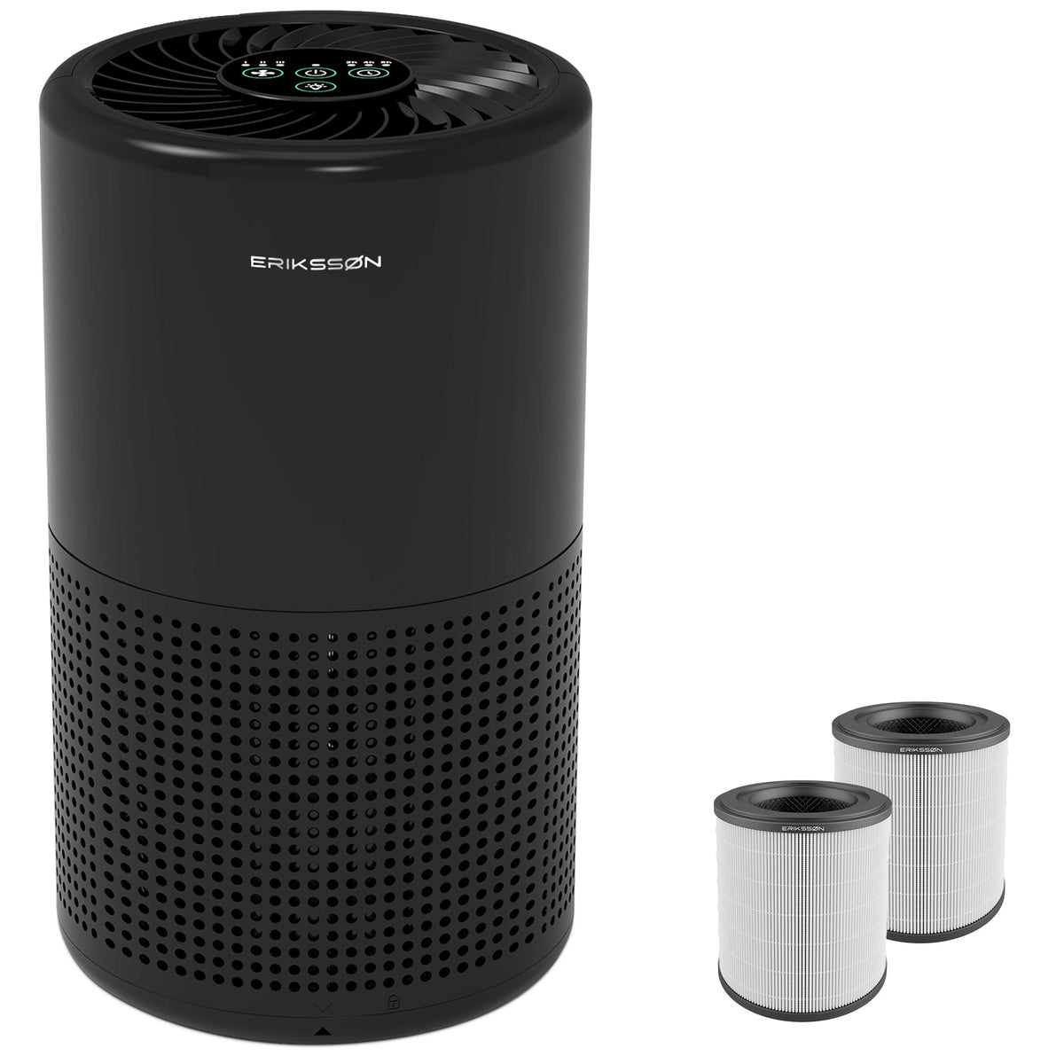 Erikssøn Luchtreiniger Air Pure Prime - Met 2x HEPA-Filter - 70 m3/u